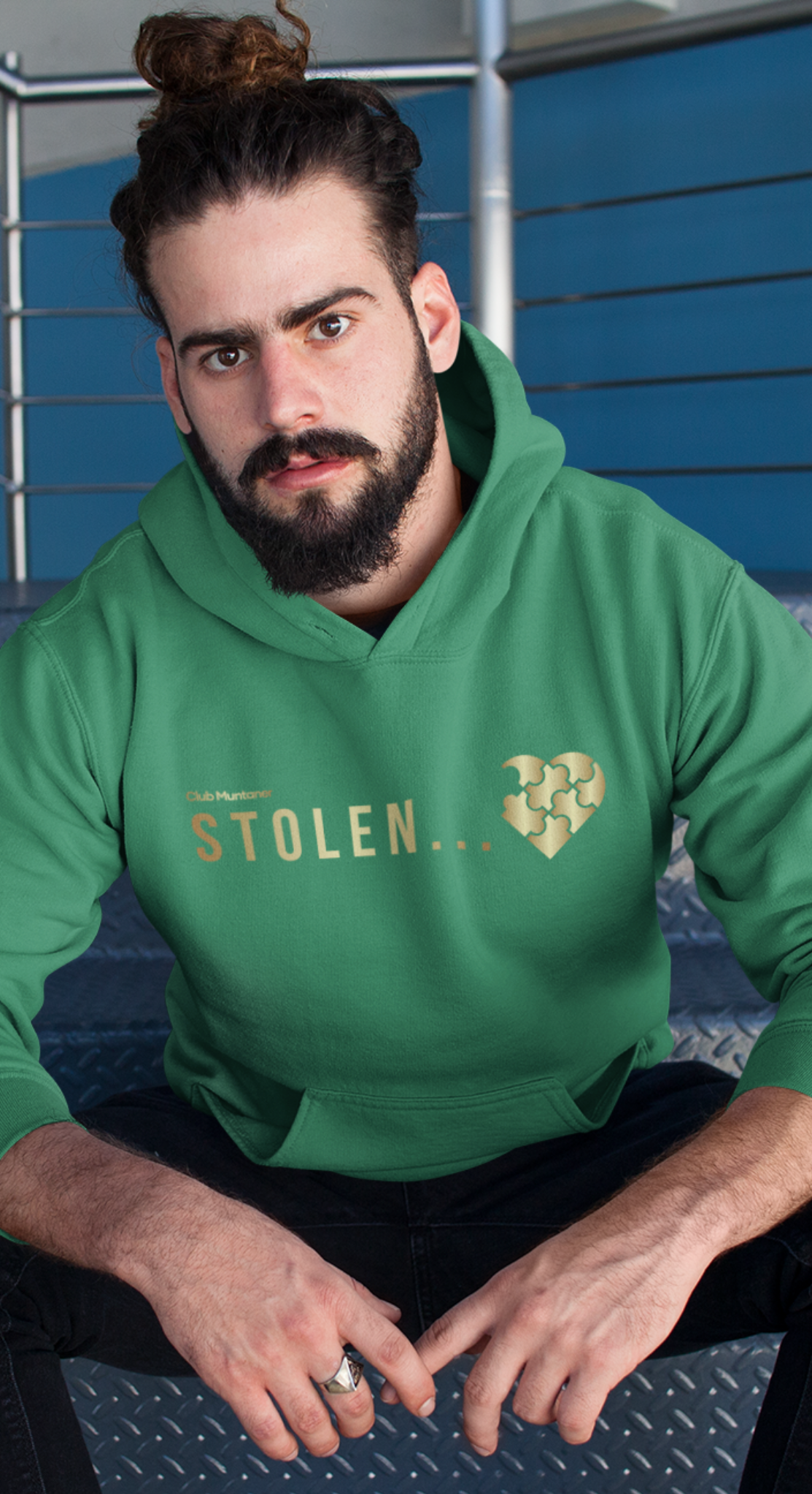 Hoodie__Go Green__Front