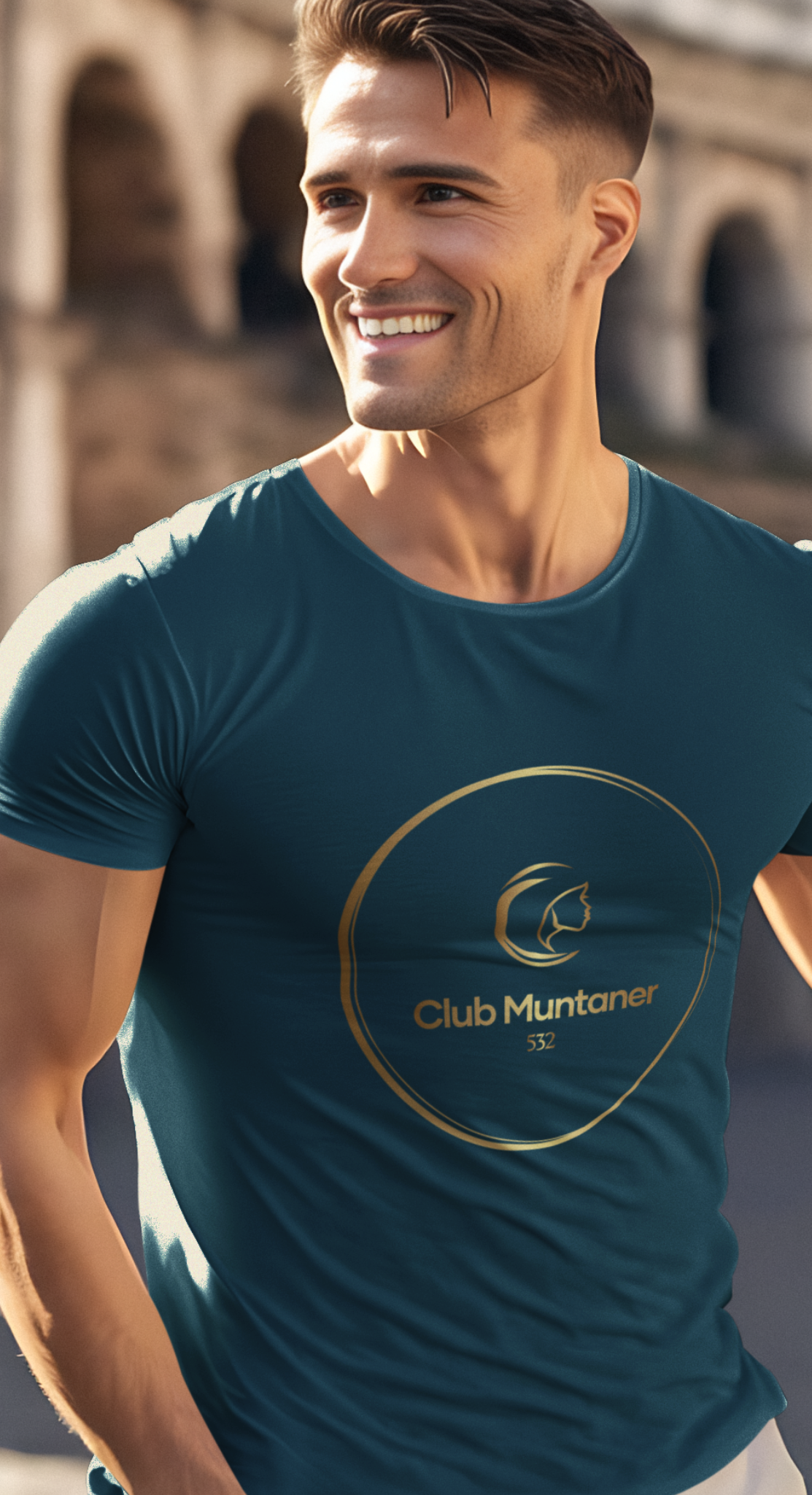 TeeShirt__Deep Teal__Front