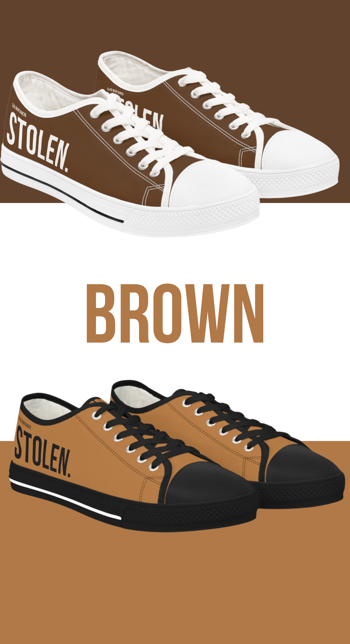 Stolen Brown Edition Women's Sneakers G2