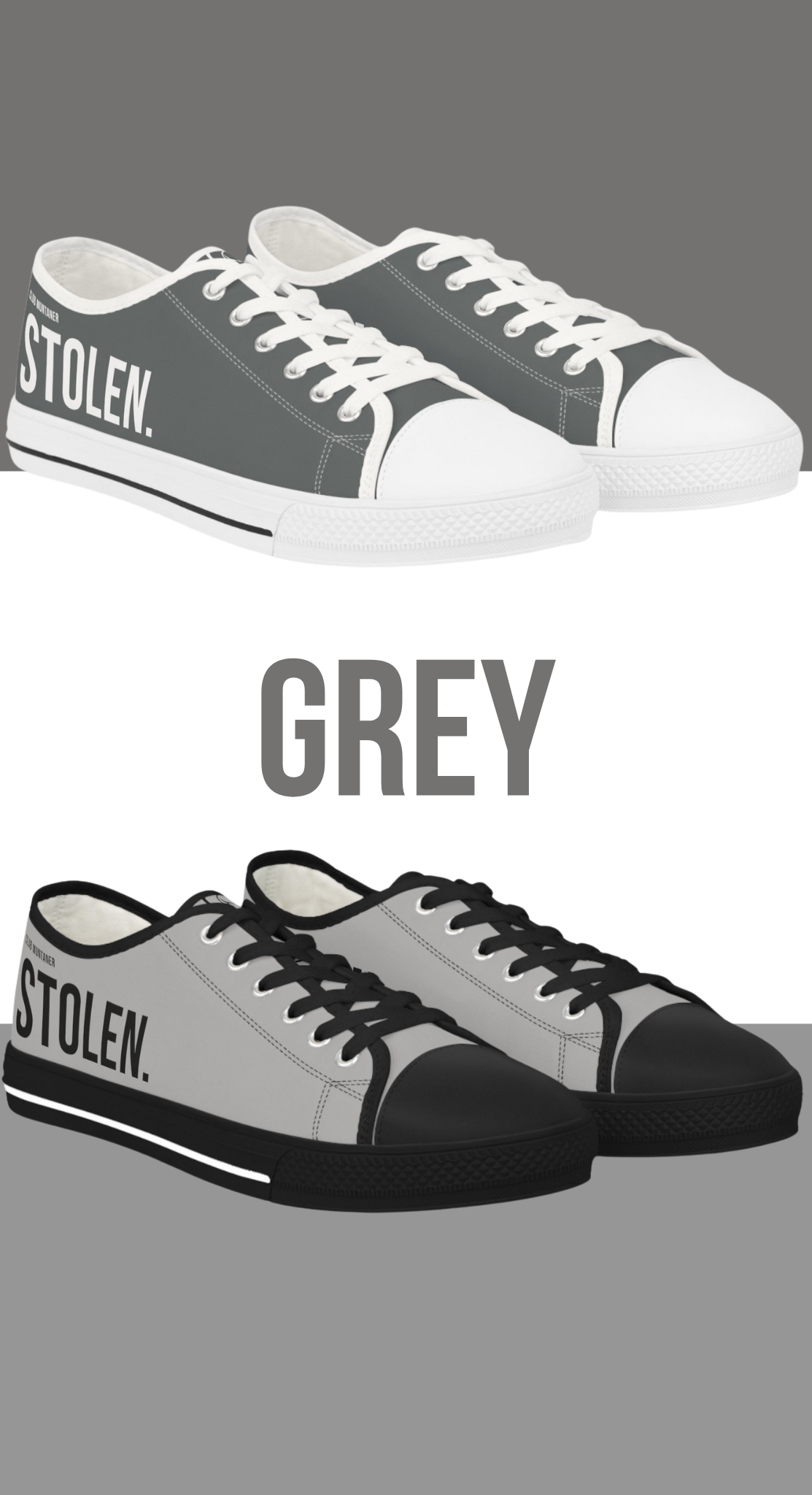 Stolen Grey Edition Women's Sneakers G2