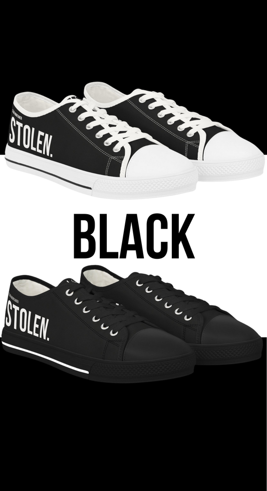 Stolen Black Edition Men's Low Top Sneakers G2