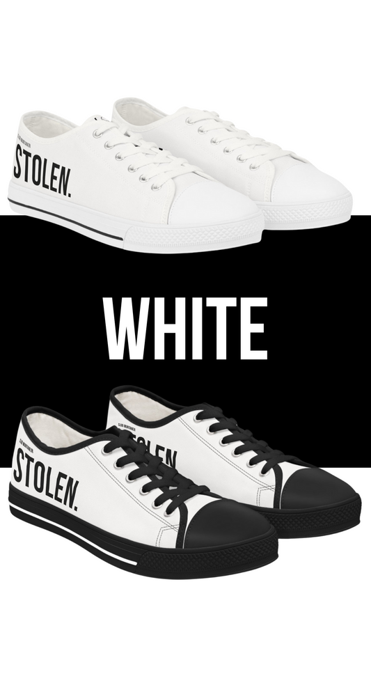 Stolen White Edition Men's Low Top Sneakers G2